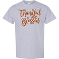 thumbnail image 3 of Inktastic Thankful and Blessed T-Shirt, 3 of 5