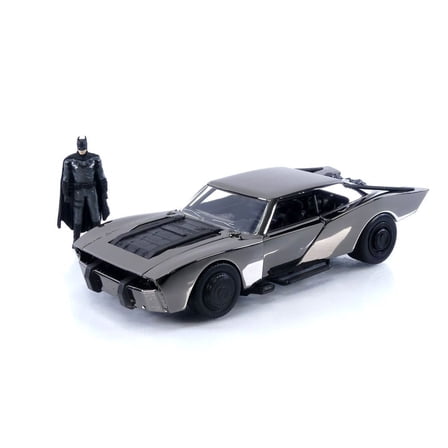 JADA TOYS 1/24 - BATMOBILE Batmobile Comic Con with Batman Figure Black 2022