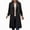 A01-Black, variant on Winter Coats for Women Lapel Button Woolen Coat Womens Clothes Single Breasted Pea Coat Jackets Big Pocket