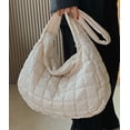 thumbnail image 3 of LinYooLi Sac à Bandoulière Mode pour Femmes Sac Hobo Sac à Main Dumpling Grande Capacité, 3 of 6