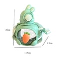 thumbnail image 2 of Botella de Agua de Conejo para Niños 690ml He Verde, 2 of 8