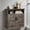 Gray, variant on 25" Wide Wall-Mounted Bathroom Cabinet with Barn Doors, Over-Toilet Storage with Adjustable Shelf & Drawer, Hanging Cabinet for Bathroom, Kitchen, Laundry, or Entryway