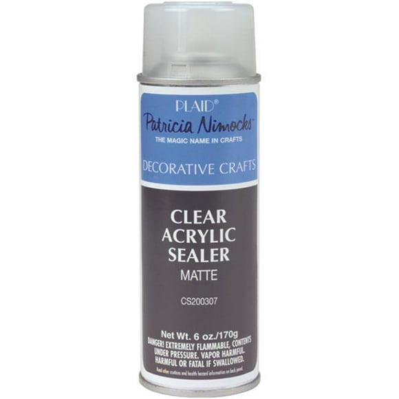 Plaid Clear Acrylic Sealer Aerosol Spray, 6 Ounce (Pack of 1), Matte