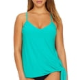 thumbnail image 2 of Solid Alex Underwire Tankini Top Swimsuit, 2 of 3