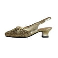 thumbnail image 3 of FLORAL Yesenia Women's Wide Width Slingback Dress Shoes, 3 of 7