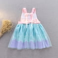 thumbnail image 4 of ATAIKU 1-4T Mermaid Princess Dress Up Aprons Dress for Toddler Baby Girls, Kids Waterproof Mess Play Clothes Halloween Gift, 4 of 7