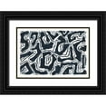 thumbnail image 1 of Shamp, Cindy 18x14 Black Ornate Wood Framed with Double Matting Museum Art Print Titled - Modern Blues, 1 of 4