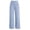 Pant-333Light Blue, variant on Gamivast Wide Leg Pants For Women High Waisted Denim Patch Pockets Trouser Jeans Straight Leg Denim Pants Stretchy Casual Daily Work Streetwear