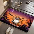 thumbnail image 3 of Halloween Doormat, Cute Fun Halloween Floor Mat, Non Slip Door Mat, Rugs for Indoor Outdoor Entrance Home Bathroom Living Room Decor, 24"x36", 3 of 7