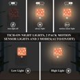thumbnail image 3 of Yayeee LED Night Lights with Motion Detectors Auto Dusk to Dawn Light Sensors, 2 Pack, Christmas Ornaments Pattern, 3 of 7
