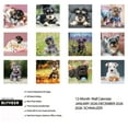thumbnail image 2 of Calendario de Pared 2025-2026, Calendario de Pared Schnauzer, Abierto de 12" x 24", Organizador de Calendario Familiar con Imágenes de Schnauzer, para los Amantes de los Perros, 2 of 6