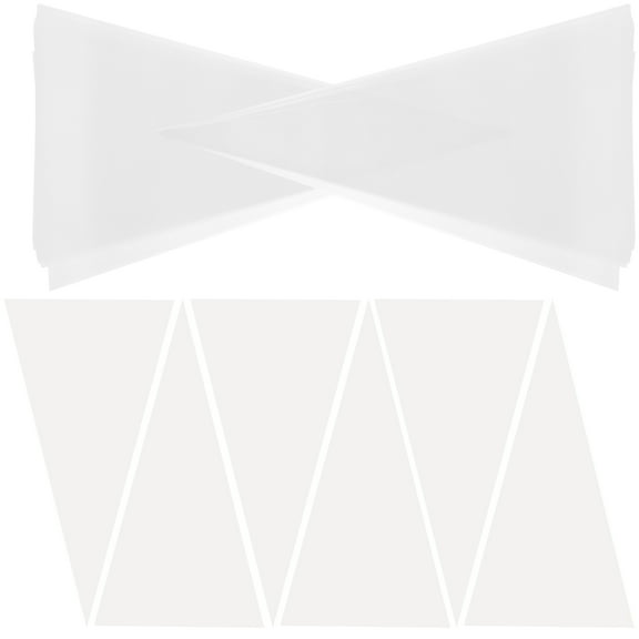 Niceauty 50Pcs Cement Piping Bags White Durable Masonry Grout Sealer Applicators