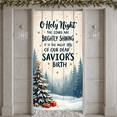 thumbnail image 5 of Decorative Design Christmas Banner Festive Decoration O Holy Night Holiday Celebration for Christmas Event Party Winter Decoration, 5 of 8
