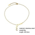 thumbnail image 5 of TIMIFIS Necklace Cold Wind String Pendant, Small Luxury Necklace Valentine'S Day Gift, 5 of 5