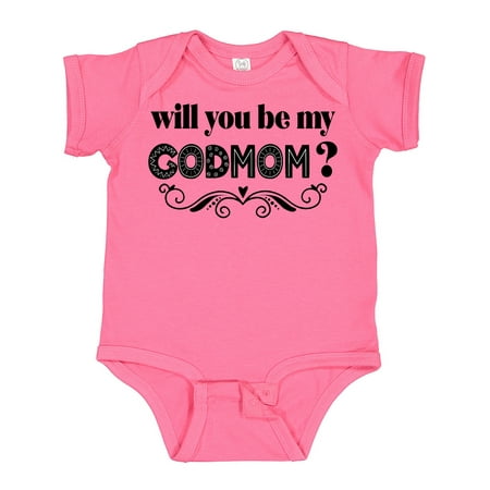 

Inktastic Godmother Proposal Be My Godmom Gift Baby Boy or Baby Girl Bodysuit