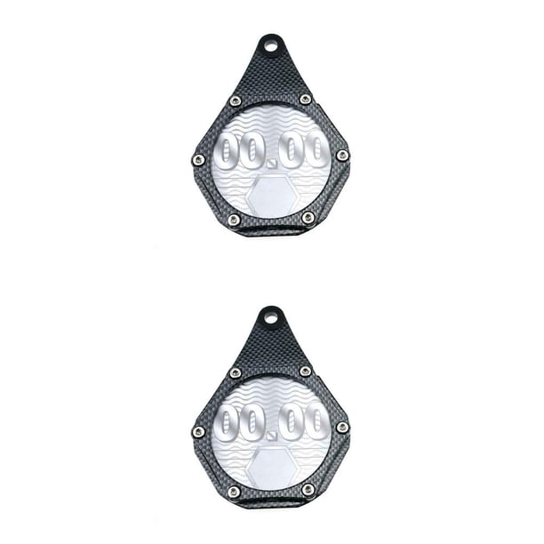 Soporte de placa Riwesomey Multicolor para disco de impuestos de motocicleta, colgador de tarjetas de Metal resistente, 2 piezas