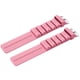 thumbnail image 3 of 2x Pesas para muñecas, pulseras con peso, correas de entrenamiento de fuerza, pesas para tobillos para ejercicio, cardio, fitness, jogging, aeróbicos Rosa, 3 of 9