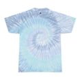 thumbnail image 2 of Colortone Womens Rainbow Tie-Dye Short Sleeve Heavyweight T-Shirt, 2 of 5