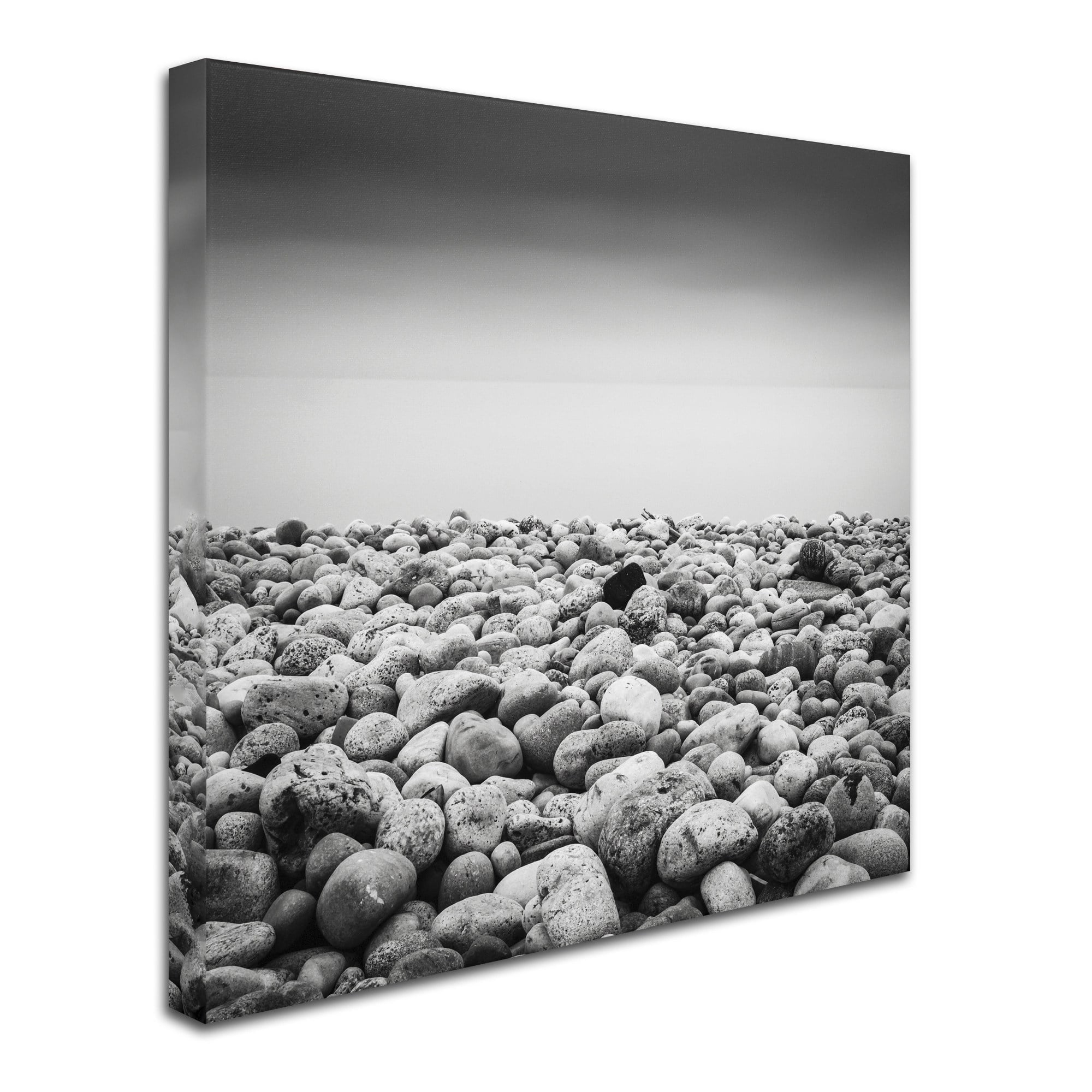 Trademark Fine Art "Pebble Beach" Canvas Art by Dave MacVicar