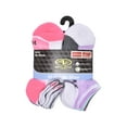 thumbnail image 2 of Athletic Works Girls Cushioned No Show Socks, 10-Pack, Sizes S (6-10.5) - L (4-10), 2 of 6