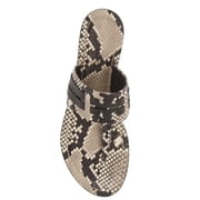 Tory Burch Women’s Thong Leather Sandal (Multi), Size 5.5