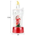 thumbnail image 4 of PULLIMORE Christmas Flameless Candles Set of 3, Battery Operated Christmas Themed LED Candles for Festival Gift Christmas Decorations (3 Pattern), 4 of 9