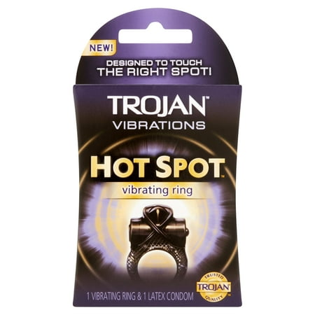 Trojan Vibrations Hot Spot Vibrant Ring, 1.0 CT