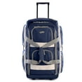 thumbnail image 2 of Olympia U.S.A. 22" 8-Pocket Wheeled Rolling Duffel Bag Water Resistant Luggage Lightweight for Travel, Navy, 2 of 5