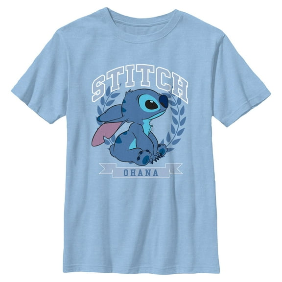 Boys Lilo & Stitch Athletic Ohana T Shirt