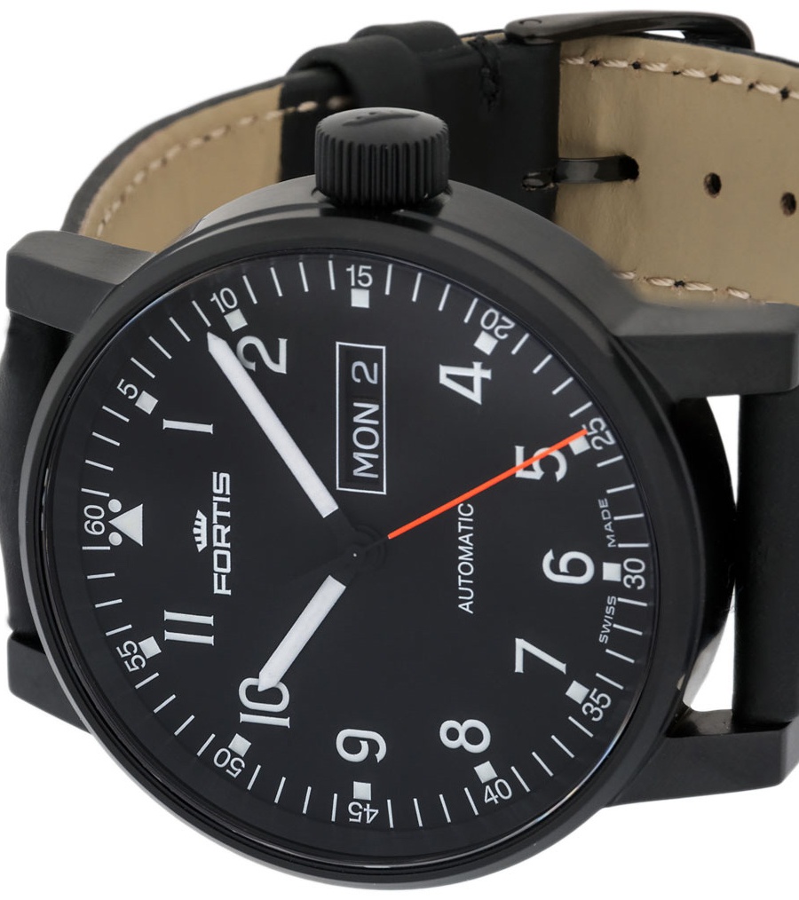 fortis spacematic day date
