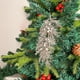 thumbnail image 4 of Seyotauo Glitter Christmas Leaves Garland | Powdered Pearl Cypress Tree Ornaments for Winter Festival Decoration | Champagne Pendant Sticky Powder Pearl Plastic Cypress Leaf Christmas Tree Decor, 4 of 6