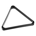 thumbnail image 4 of Uxcell 2 1/4" Billiard Ball Triangle Rack, Plastic Snooker Pool Ball Rack Holder Thicken Pool Ball Racks Black, 4 of 5