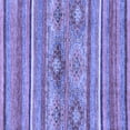 thumbnail image 1 of Ahgly Company Indoor Square Abstract Blue Modern Area Rugs, 6' Square, 1 of 4