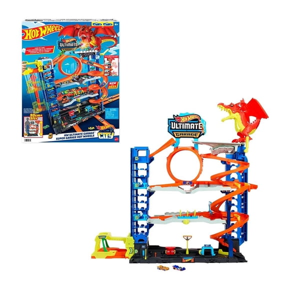 Pista de juguete Hot Wheels City Ultimate Garage