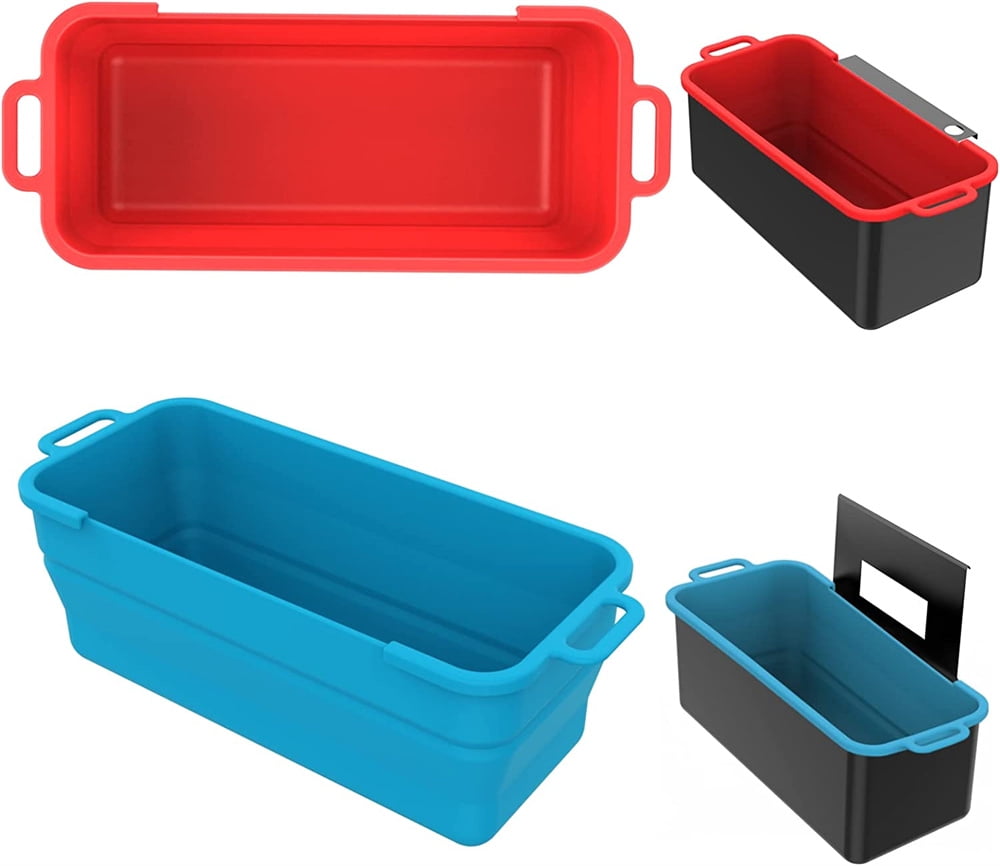 NOGIS 2 Pcs Silicone Blackstone Grease Cup Liners,Blackstone Drip Pan