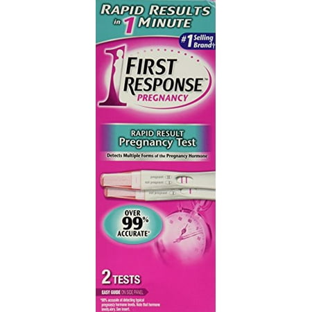 2 Pack - First Response Test & Confirm Pregnancy Test Kit 2 Count (Best Way To Confirm Pregnancy)