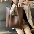 thumbnail image 5 of Bolso de mano para mujer, bolso de mano de cuero de gran capacidad de diseñador de lujo, tendencia de moda 2024, bolsos y carteras, bolso cruzado simple, 5 of 5