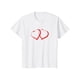 thumbnail image 2 of Camiseta con dos corazones rojos para hombre y mujer, ideal para el Día de San Valentín, 2 of 7