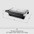 thumbnail image 2 of Parrilla Panini Breville Acero Inoxidable 4 Posiciones, 2 of 6