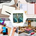 thumbnail image 6 of FORMRS 1-Subject Spiral Notebook 8" x 5" College Ruled 60 Refillable Sheet A5 Hard Cover, 2 Pack, Yellow Tree, 6 of 7