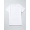 thumbnail image 2 of Camiseta informal con estampado artístico de corazón para San Valentín para mujer, ropa de Año Nuevo, camisetas gráficas, tops para mujer, 2 of 5