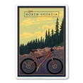 thumbnail image 2 of North Georgia, Mountain Bike, Ride the Trails, Lantern Press, Premium Playing Cards, 52 Card Deck with Jokers, USA Made, 2 of 5