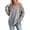 Grey, variant on CAIXIA Fall Sweaters For Women Off Shoulder Long Sleeve Pullover Tops Soft Basic Clothes Elegant Shirts Daily Work Outfits Fall Winter Clothes,Grey
