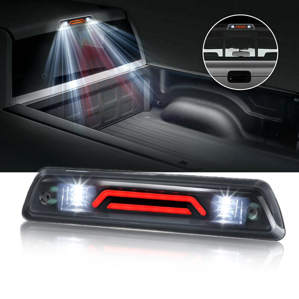 For 09-14 FORD F150 3rd Third Brake Light LED Smoke Rear Reverse Tail Cargo Lamp