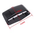 thumbnail image 2 of Cubierta universal para ventilación de capó de coche, compatible con accesorios de modificación. Negro, 2 of 6