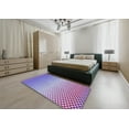 thumbnail image 5 of Ahgly Company Machine Washable Indoor Square Transitional Pastel Light Blue Area Rugs, 7' Square, 5 of 7