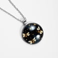 thumbnail image 4 of Honeybee Glass Design Circular Pendant Women's Necklace, 4 of 5