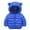 Blue, variant on MEZZALL Winter Baby Kids Boys Girls Long Sleeve Warm Zipper UP Hood Coat Jacket With Pocket Trendy Dailywear, Blue, 1-2 Years