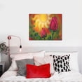 thumbnail image 4 of Logiee Rose Psychedelic Print Canvas Wall Art ,Art Poster,Canvas Decorative Picture,Decor Wall Pictures for Living Room Bedroom Bathroom,Ready to Hang, 4 of 6