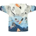 thumbnail image 5 of WOYY Toddler Boys Winter Warm Jacket Astronaut Print Coat Outerwear, Sizes 3-4T, 5 of 5